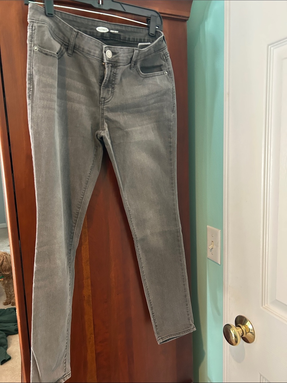 Old Navy Gray Skinny Jeans